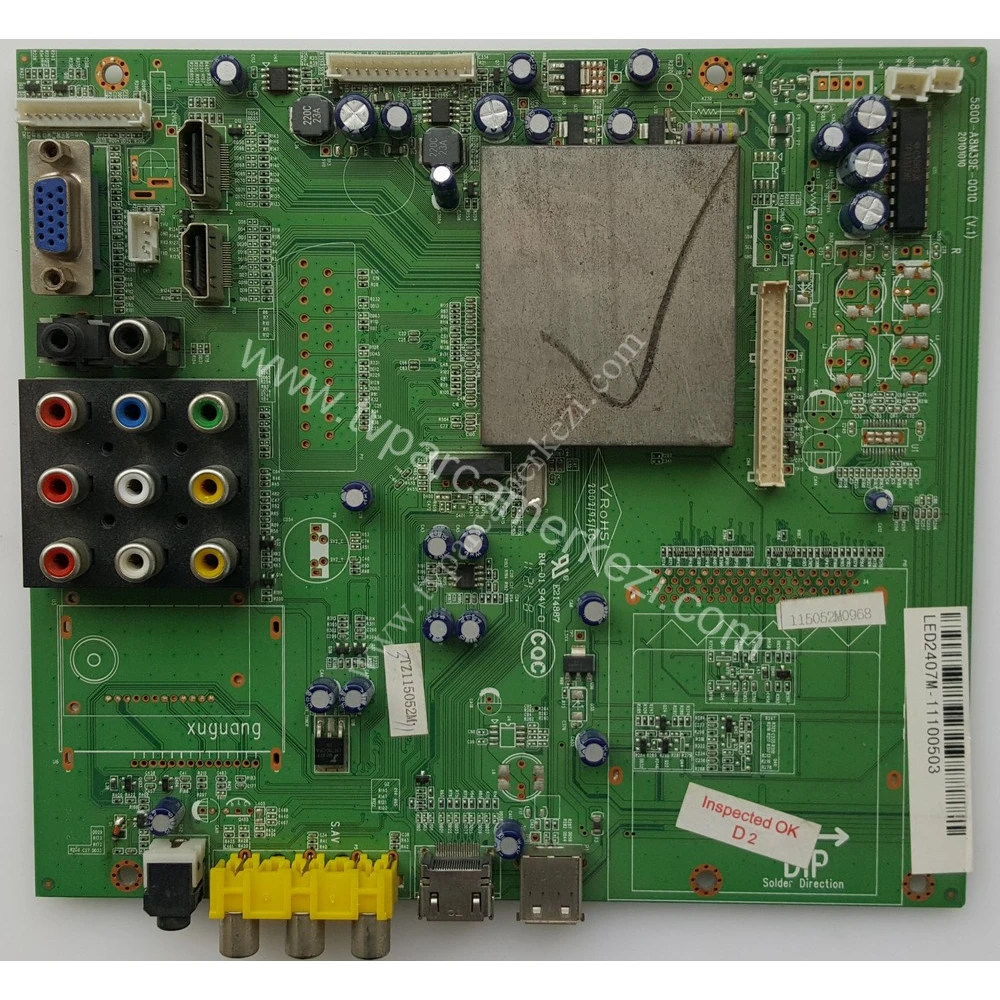 5800-A8M39E-0010 (V.1) , GOLDMASTER LED-2407M MAIN BOARD