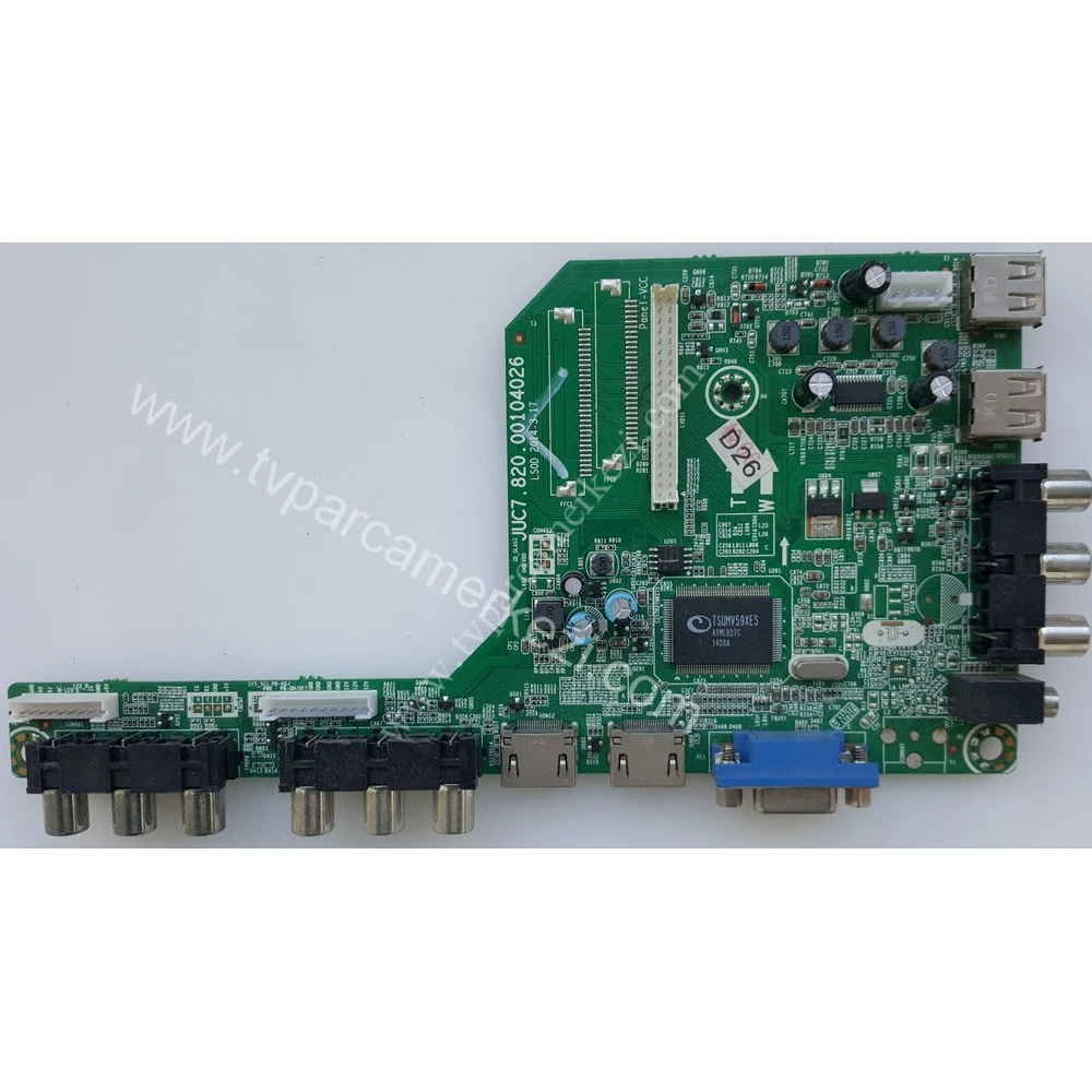 JUC7.820.00104026 , TSUMV59XES , C490F14-E1-L (G2) , SUNNY SN49LD9001 MAIN BOARD