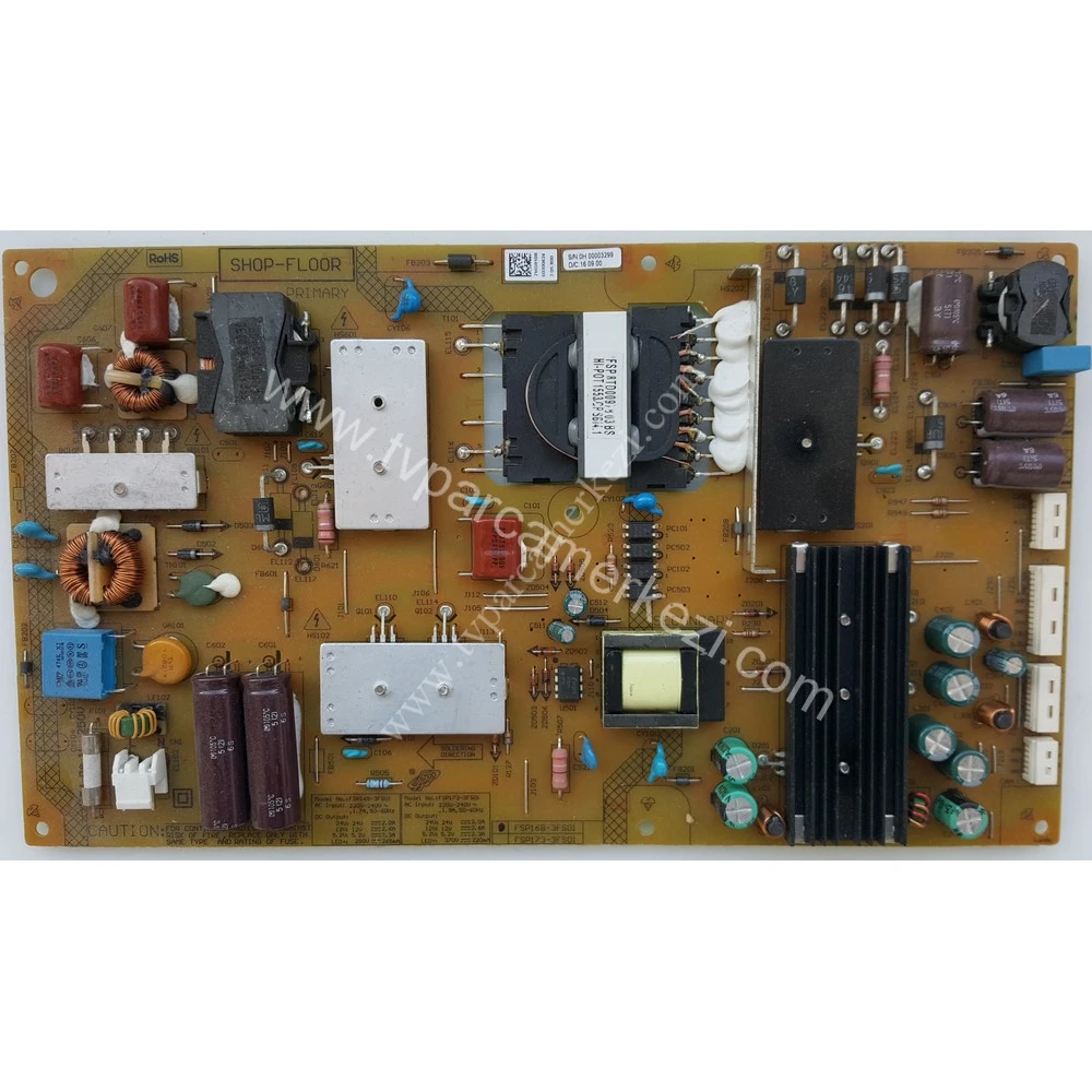 ZMG910R , FSP168-3FS01 , GRUNDIG 48 VLX 8585 BP POWER BOARD