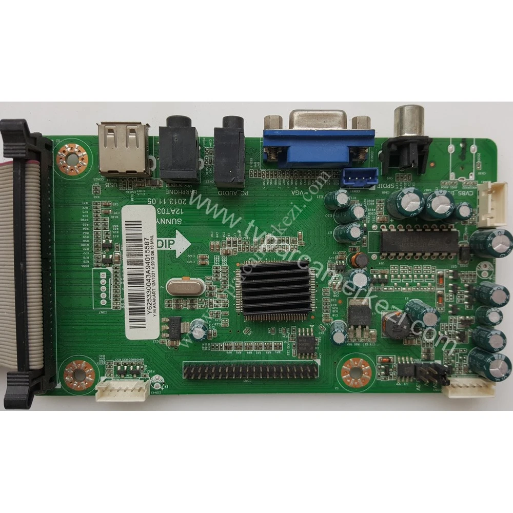 12AT031 , SUNNY 12AT031 , 12AT031 V.2013.09.18 MNL , SUNNY SN023LD12AT031-LS MAIN BOARD