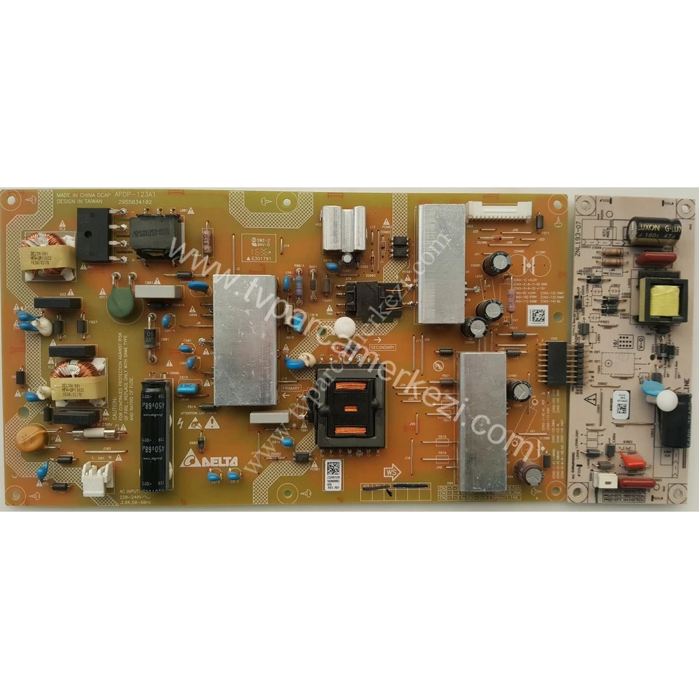 ZQR910R , APDP-123A1 , 2955034102 , BEKO B43L 6652 POWER BOARD
