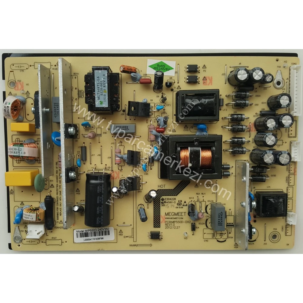 MIP550D-240V350 , MIP550D-DX2 , Sharp LC-50CFE5401K POWER BOARD