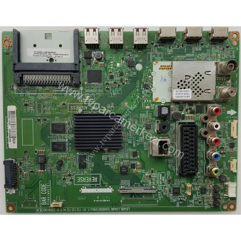 EBT62985320 , EAX65610904 (1.0) , EBR78436001 , LG 55LB582V MAIN BOARD