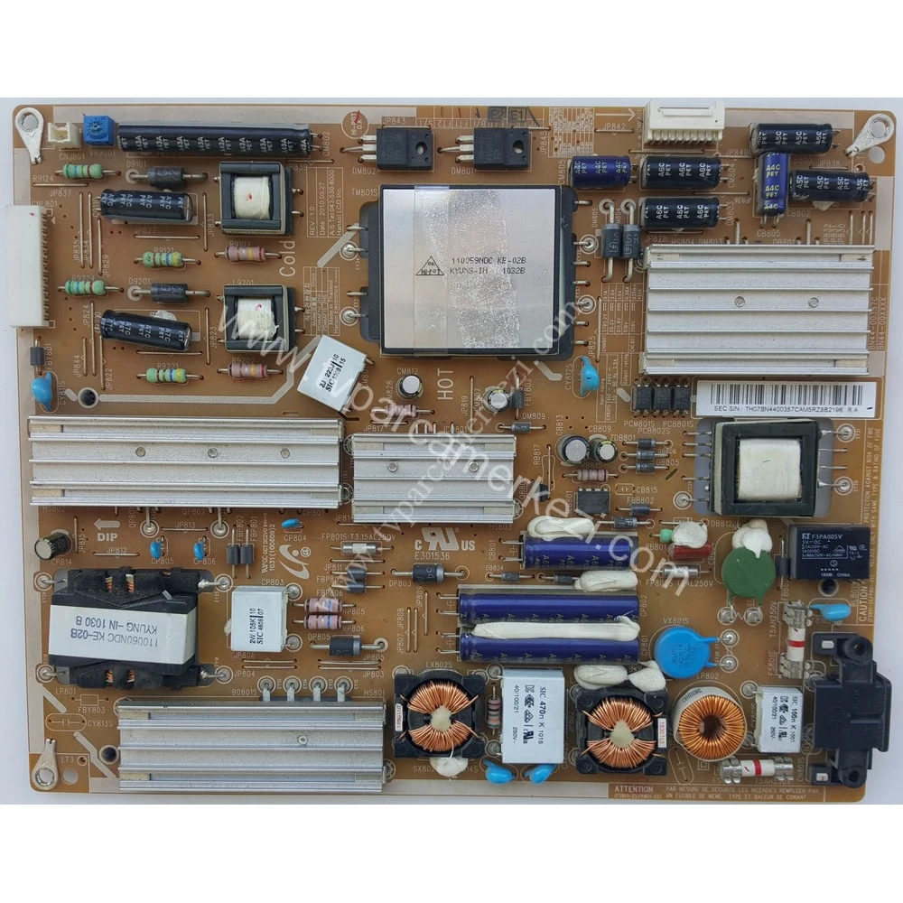 BN44-00357C , PD46AF1E_ZHS , SAMSUNG UE40C6000 POWER BOARD
