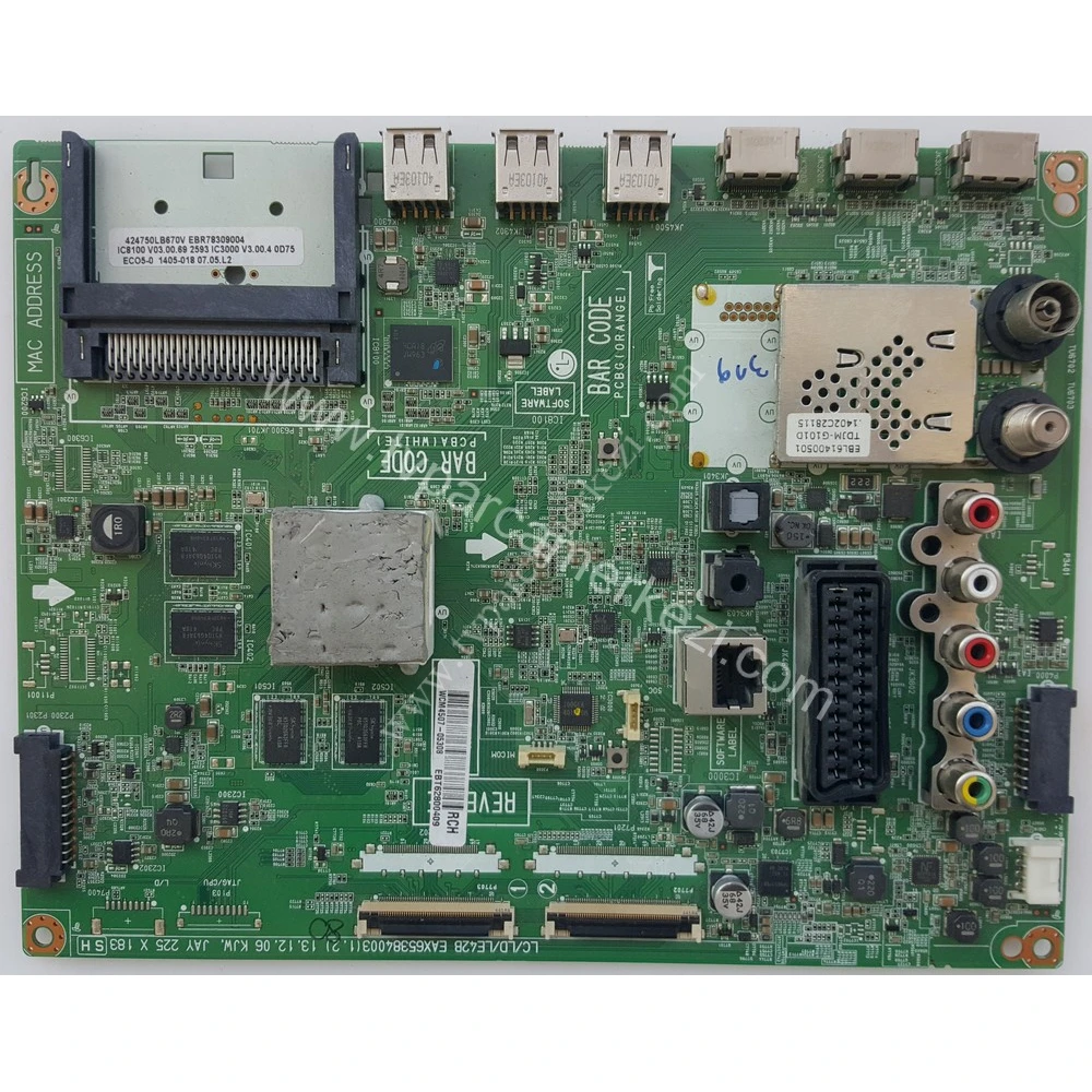 EBT62800409 , EBR78309004 , EAX65384004 (1.2) , EAX65384004 (1.5) , LG 55LB670V MAIN BOARD
