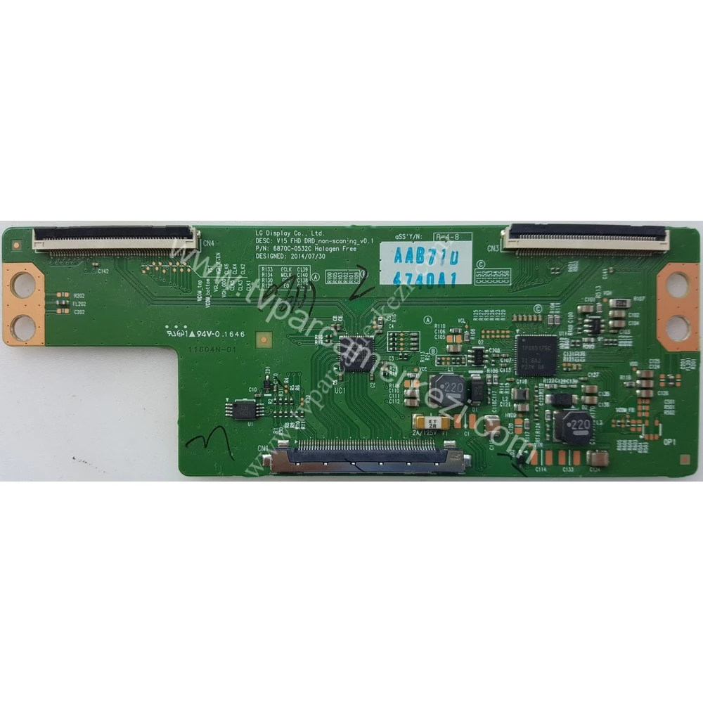 6870C-0532C , 6871L-4740A , LG 43LH590V T-CON BOARD