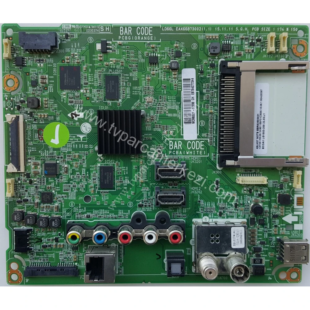 EBT63904901 , EAX66873003 (1.0) , EBR82603021 , LG 49LH570 MAIN BOARD