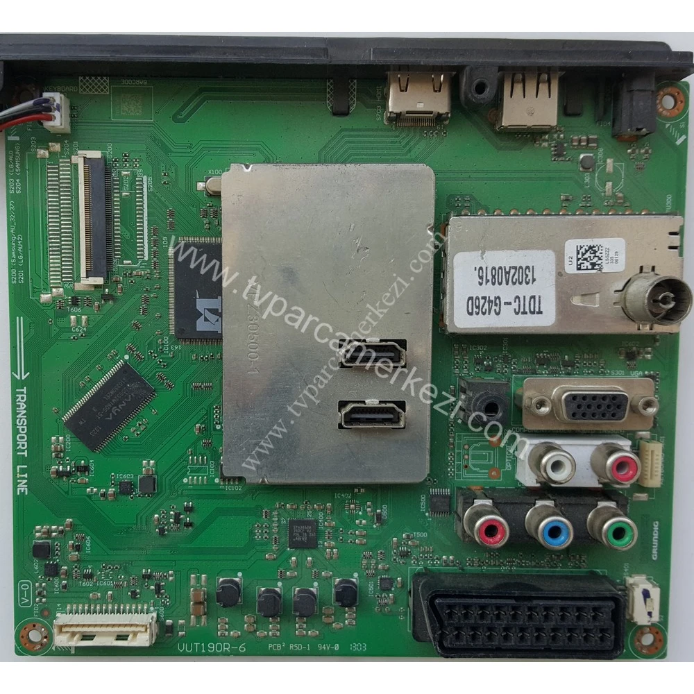 VUT190R-6 , LSSZZZ , MFNZZZ , BEKO B40-LB-4320 MAIN BOARD