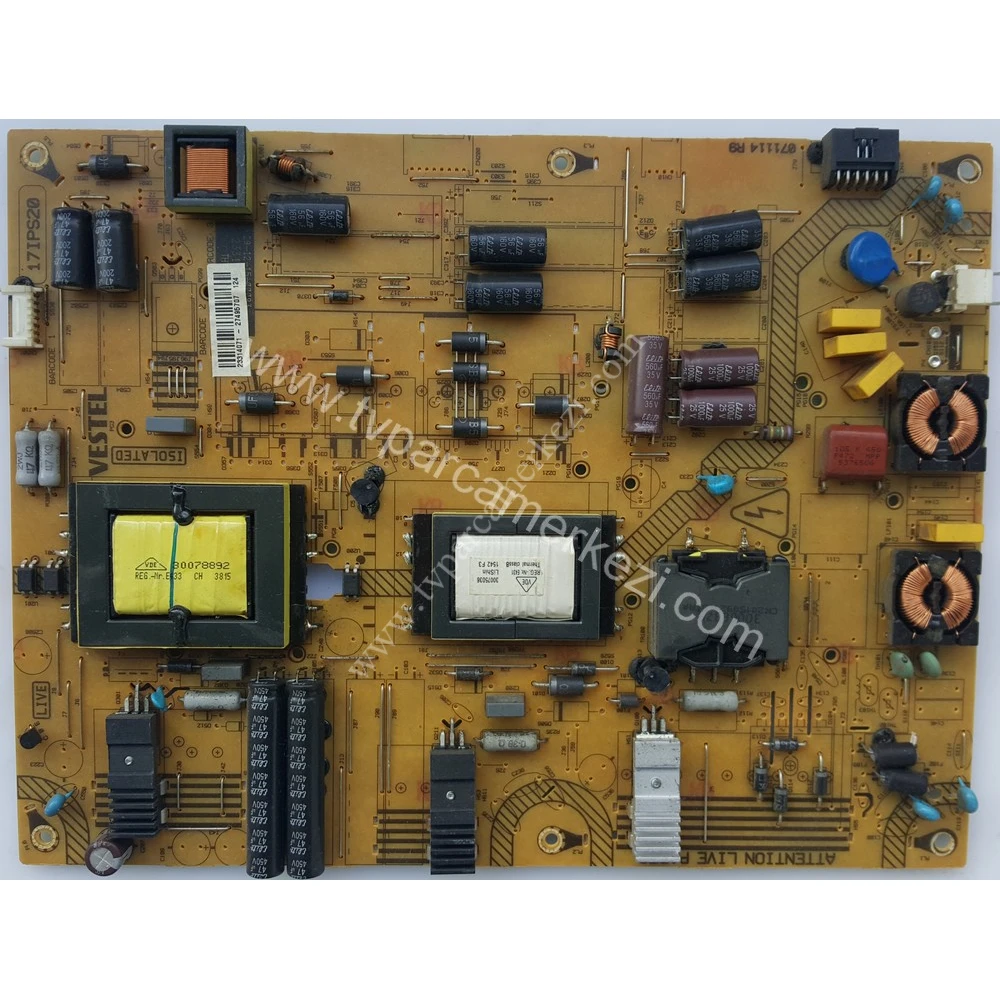 17IPS20 , 23314071 , VESTEL 55FA7500 POWER BOARD