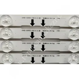 SAMSUNG UE32H5070 LED BAR TAKIM - D4GE-320DC1-R1 , D4GE-320DC1-R2 , BN96-30442A , 2014SVS32FHD _3228_07 , SIFIR LED