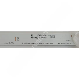 ZXX65600-AA , ZXW65600-AA , Arcelik_43_Crystal_1X3+1X4 , GRUNDIG 43VLX7730 PANEL LED