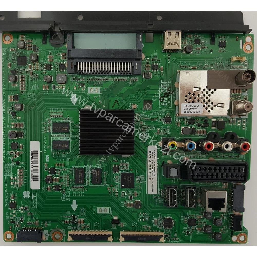 EBT64000104 , EBR81258705 , EAX66427003 (1.0) , LG 49UF6807 MAIN BOARD