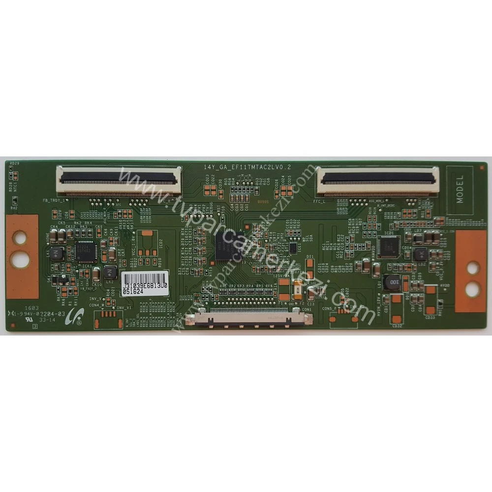 14Y_GA_EF11TMTAC2LV0.2 , LJ94-31039E , VESTEL 32FB7000 T-CON BOARD