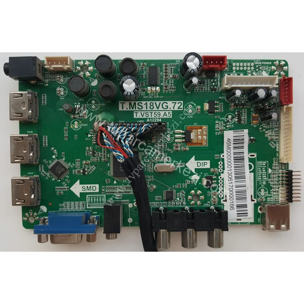 T.MS18VG.72 , T.VST59.A5 , SANYO LE116S13FM MAIN BOARD