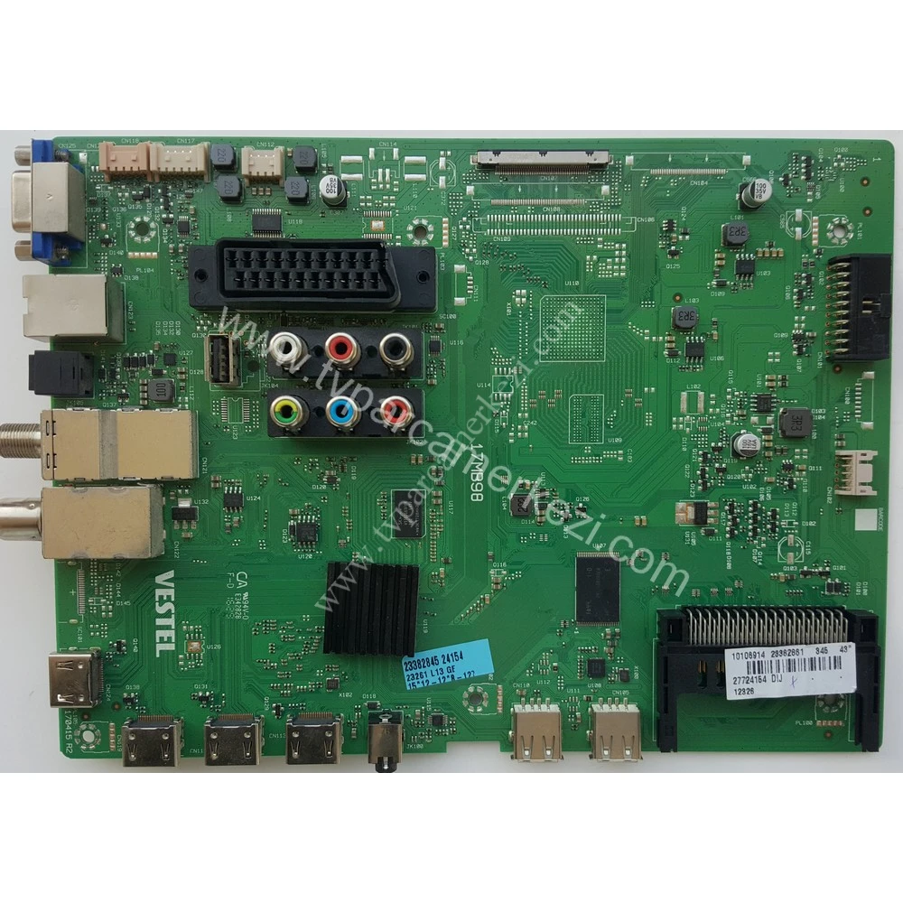 23382861 , 23382845 , 17MB98 , VESTEL 43FB8500 MAIN BOARD
