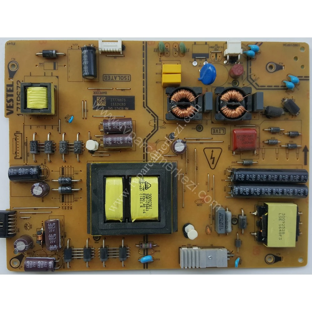 23329283 , 17IPS72 , PROFILO 49PA505T POWER BOARD