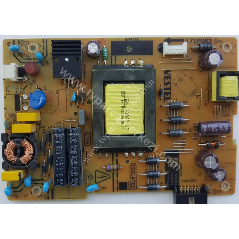 23399644 , 17IPS62 , TOSHIBA 42L3763DAT POWER BOARD