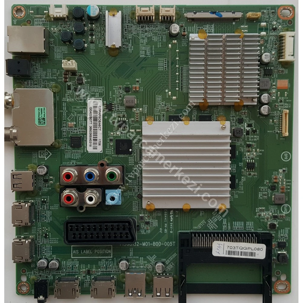 703TQGPL080 , 715G8132-M01-B00-005T , CBPRF8OBA6CT , PHILIPS 43PUS6101/12 MAIN BOARD