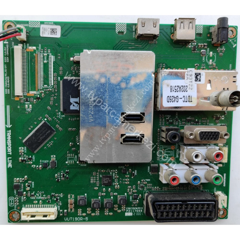 C93TZZ , KUWTZZ , VUT190R-5 , GRUNDIG G32-LEM-0B U MAIN BOARD