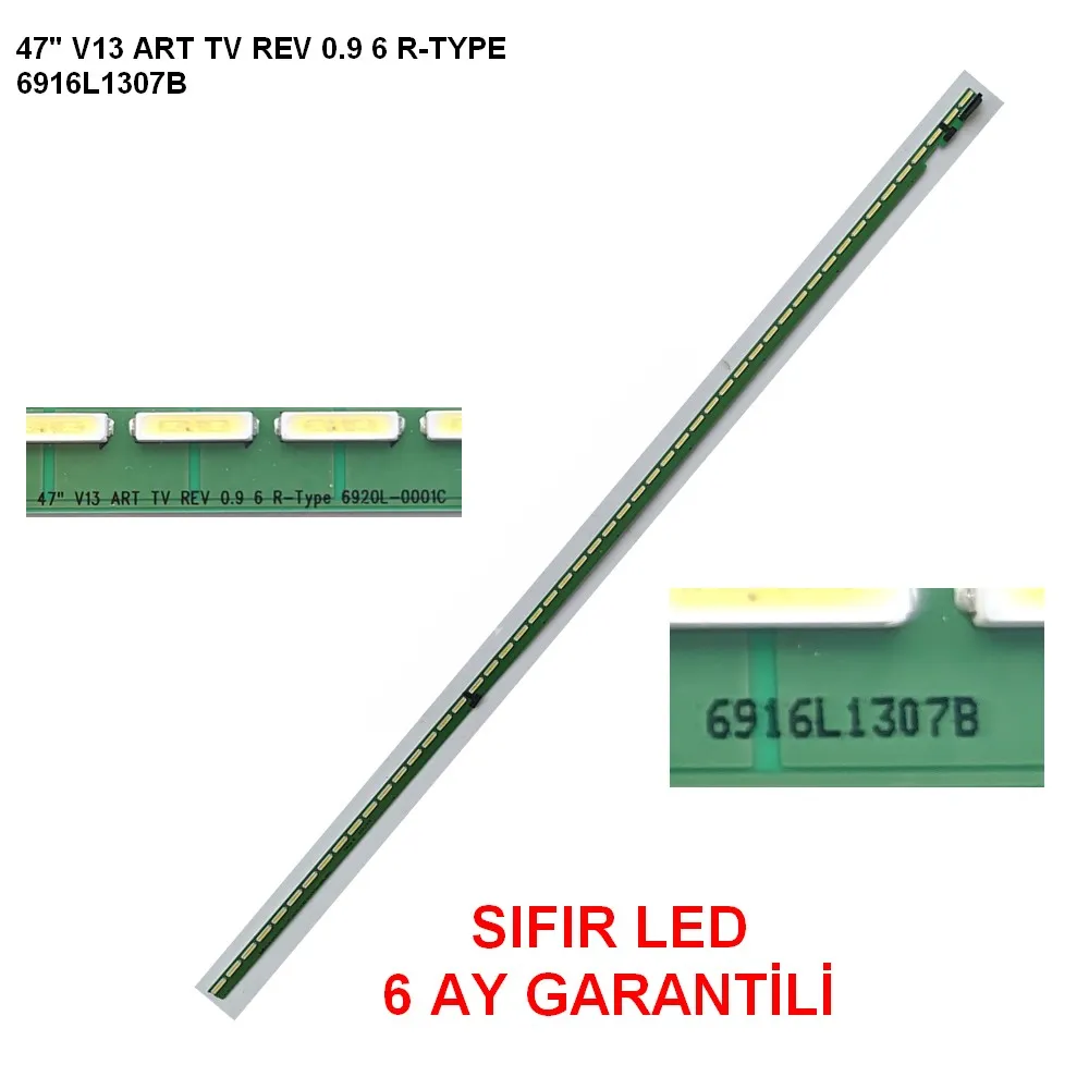 47" V13 ART TV REV 0.9 6 R-TYPE , 6916L1307B ,  VESTEL 47PF9090 SIFIR PANEL LED