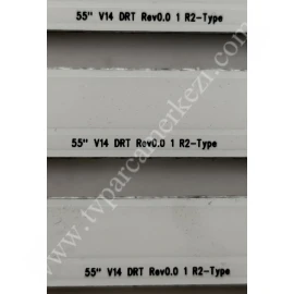 PHILIPS 55PFK6309/12 LED BAR TAKIM - L1-L2-R1-R2-Type - 6916L-1447A 6916L-1448A 6916L-1449A 6916L-1450A SIFIR PANEL LED