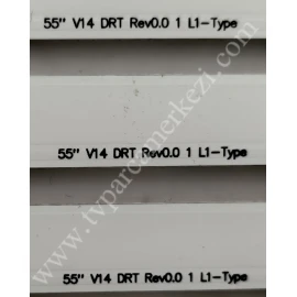 PHILIPS 55PFK6309/12 LED BAR TAKIM - L1-L2-R1-R2-Type - 6916L-1447A 6916L-1448A 6916L-1449A 6916L-1450A SIFIR PANEL LED