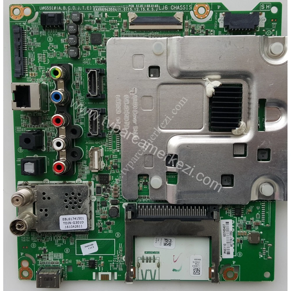 EAX66943504 (1.0) , 63745407 , EBT63745407 , LG 49UH610V MAIN BOARD TAMİRİ