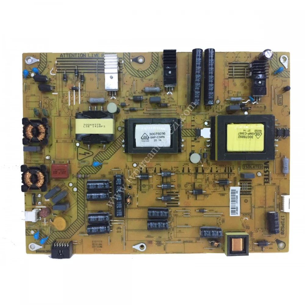 17IPS20 , 23145828 , VESTEL, POWER BOARD, BESLEME KARTI, 2.El,