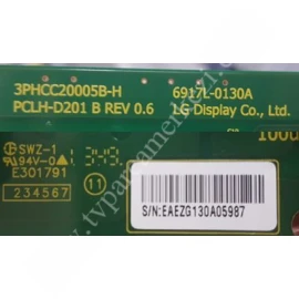 6917L-0130A , PCLH-D201 B REV 0.6 , 3PHCC20005B-H , Vestel 3D Smart 47PF9090 Led Driver Board