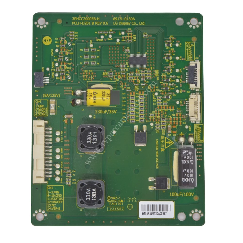 6917L-0130A , PCLH-D201 B REV 0.6 , 3PHCC20005B-H , Vestel 3D Smart 47PF9090 Led Driver Board