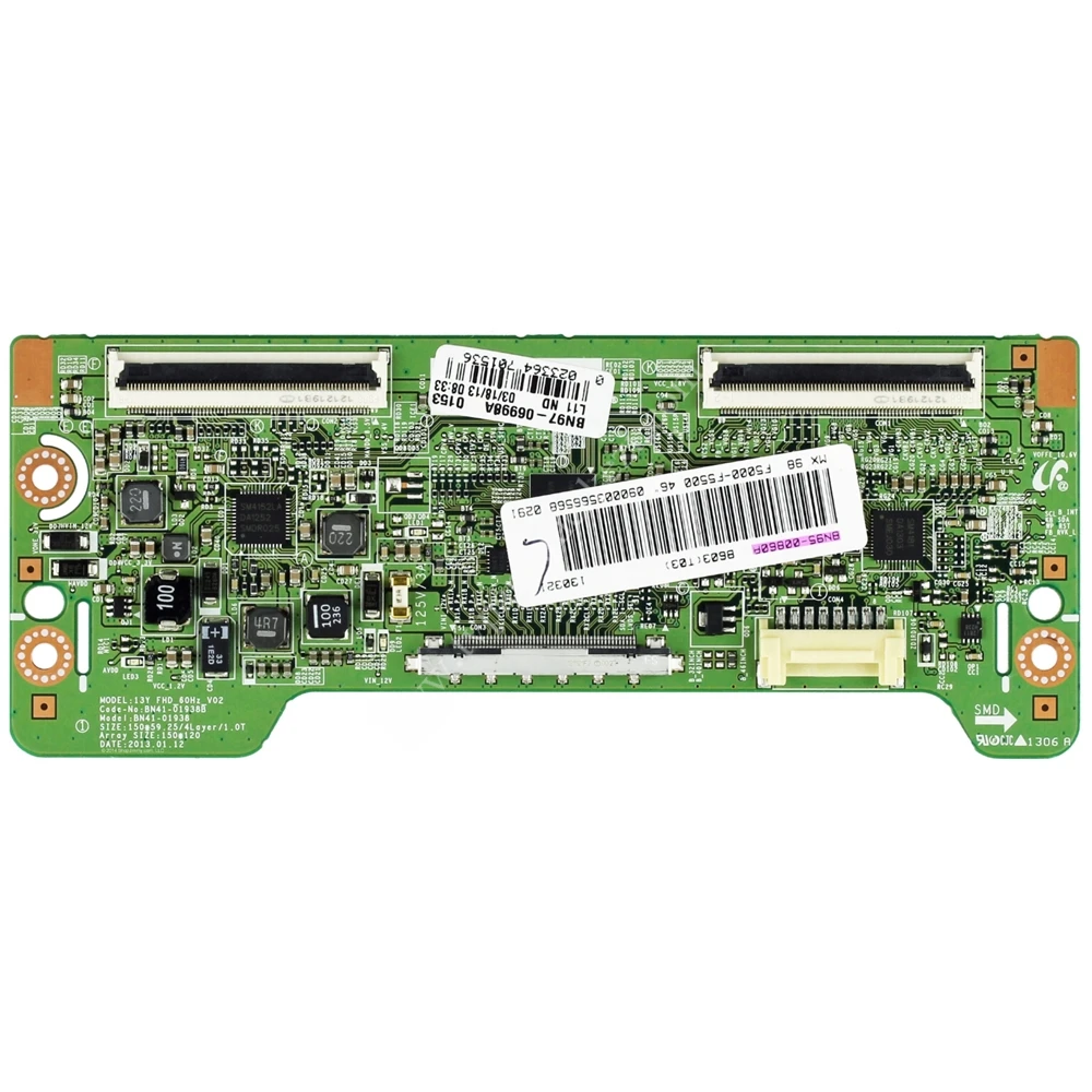 BN41-01938B , BN95-00860A , 13Y FHD_60Hz_V02 , Samsung HG46AA570LR , UE46EH5300W , T-Con Board , Adres Kartı