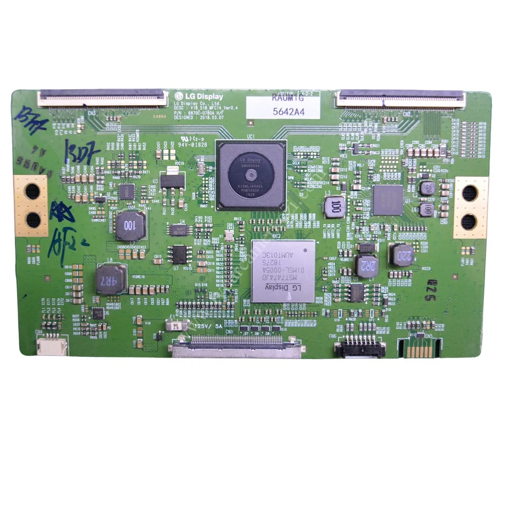 6870C-0780A , 6871L-5642A , V18_S18_MFC14_Ver0.4 , Panasonic TX-55FX740E T Con Board