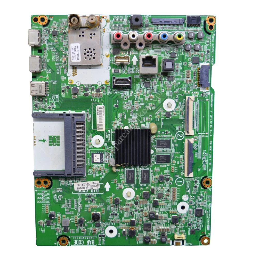EAX66804604(1.0) , 64EBT000-011X , LG 43UH650V Main Board