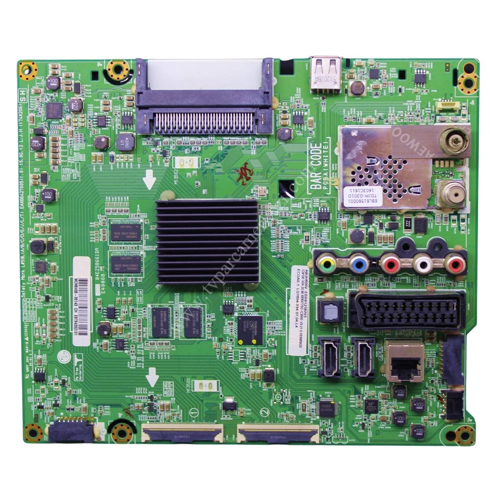 EAX66427005(1.0) , EBT64262101 , EBR81258705 , LG 49UH600V Main Board