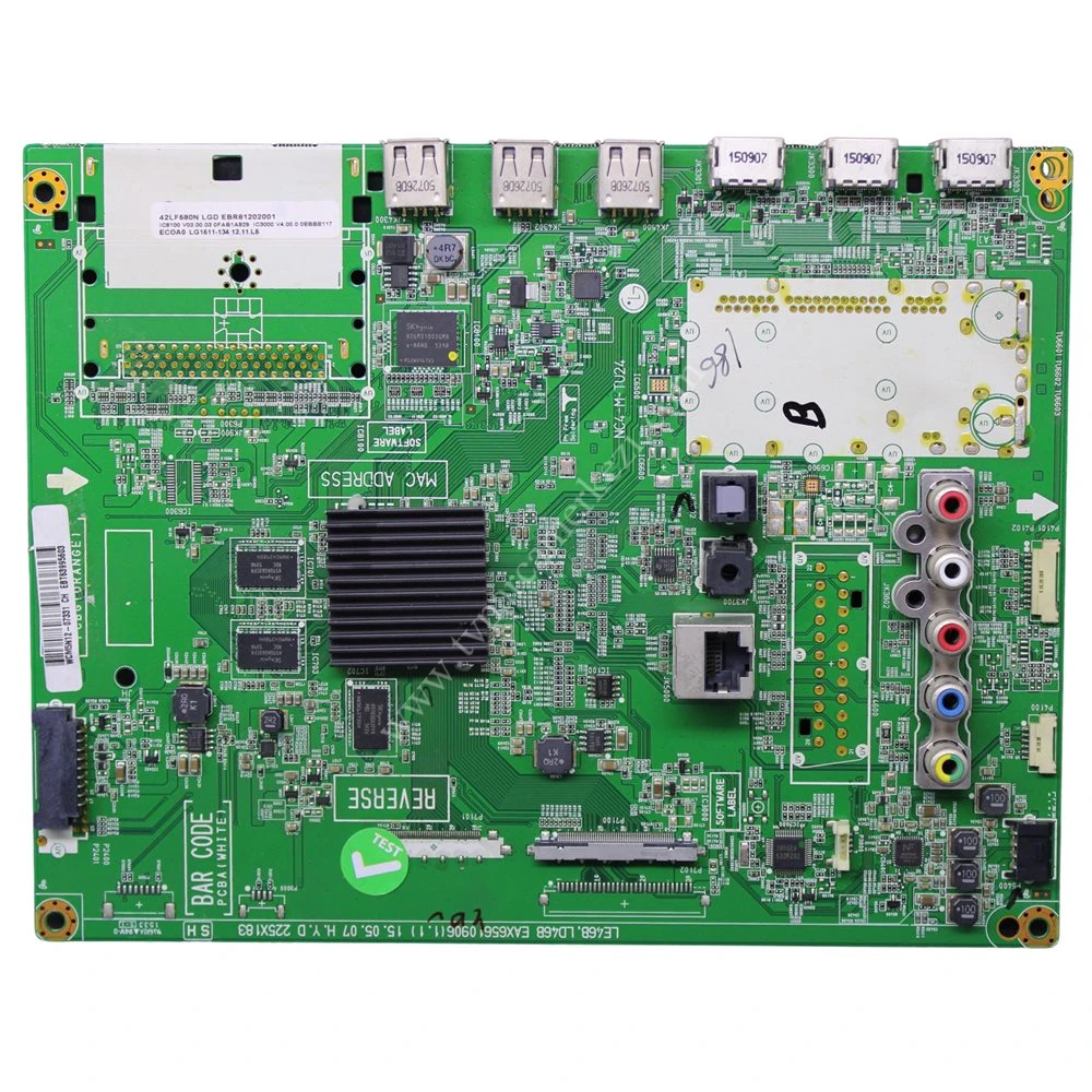EAX65610906(1.1) , EBT6399503 , LG 42LF580N Main Board