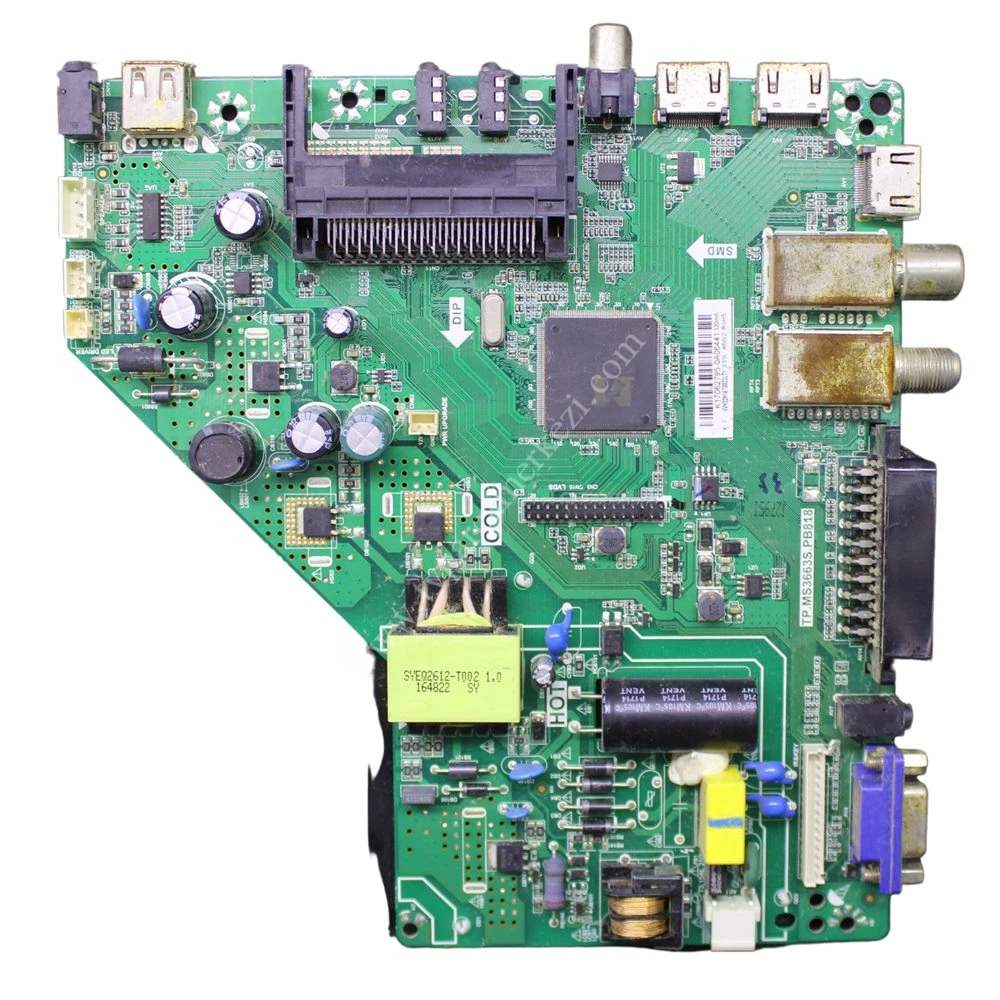 TP.MS3663S.PB818 , K17062795 , Awox AWX3282 Main Board