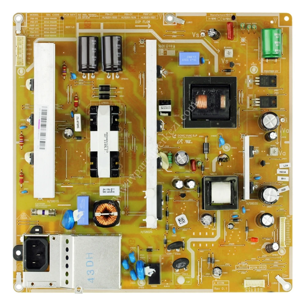 HU10251-11019 , BN44-00442B , Samsung PN43D430A3 , PS43D4901W , Power Board , Besleme Kartı