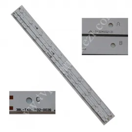 SANYO LE82S16HM LED BAR TAKIM - 3BL-T6324102-005B , 3BL-T6324102-006B , SIFIR PANEL LED
