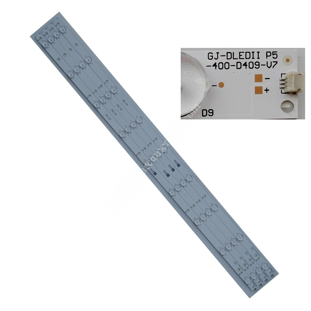 Philips 40PFK5300/12 LED BAR TAKIM - GJ-DLEDII P5-400-D409-V7 , 11800676-A0 , SIFIR PANEL LED
