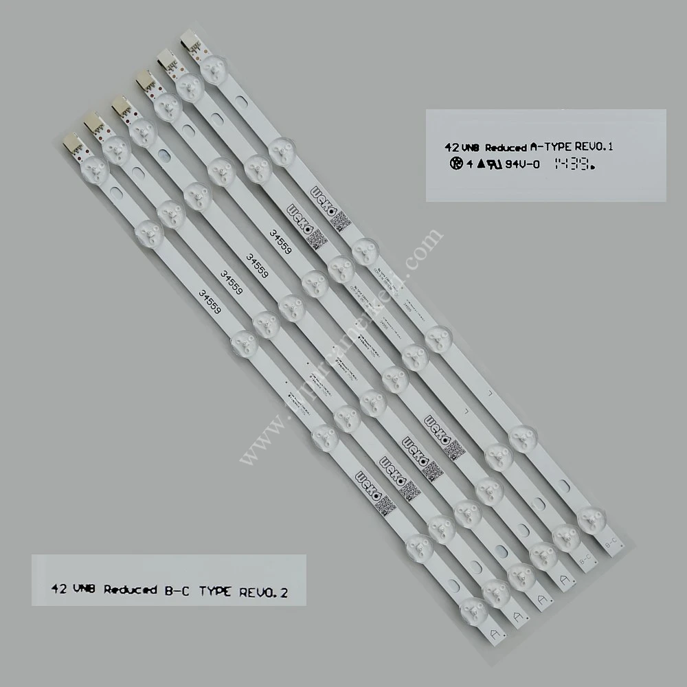 Nexon 42NX600 LED BAR TAKIM - 42 VNB Reduced A-TYPE REV0.1 , 42 VNB Reduced B-C TYPE REV0.2 , 30085178 , 30085179 PANEL LED