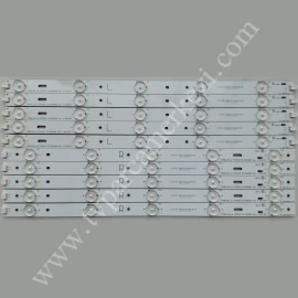 Philips 39PFL3108K/12 LED BAR TAKIM - YL-390-D510-R-V2 , YL-390-D510-L-V2 , TPV3922R 00.P1B02GA01 , TPV3922L 00.P1B01GA01 PANEL LED
