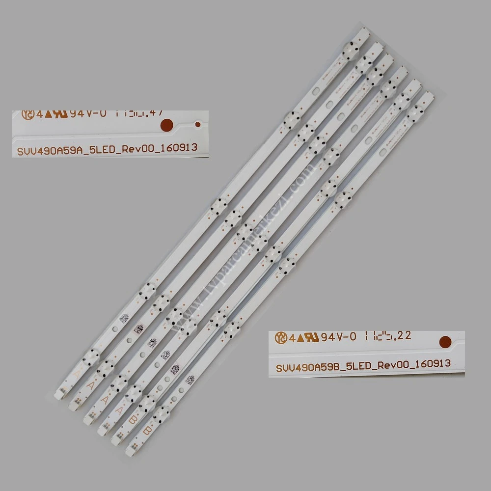 HI-LEVEL 49HL550 LED BAR TAKIM - SVV490A59A_5LED_REV00 , SVV490A59B_5LED_REV00 , 30096547 , 30096548 , PANEL LED