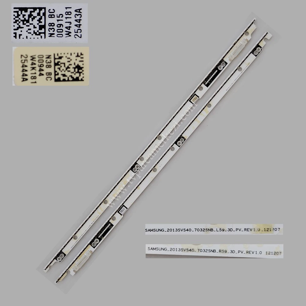 SAMSUNG UE40F8000 LED BAR TAKIM - BN96-25443A , BN96-25444A , SAMSUNG_2013SVS40_7032SNB_R59_3D_PV_REV1.0 , SAMSUNG_2013SVS40_7032SNB_L59_3D_PV_REV1.0 , PANEL LED