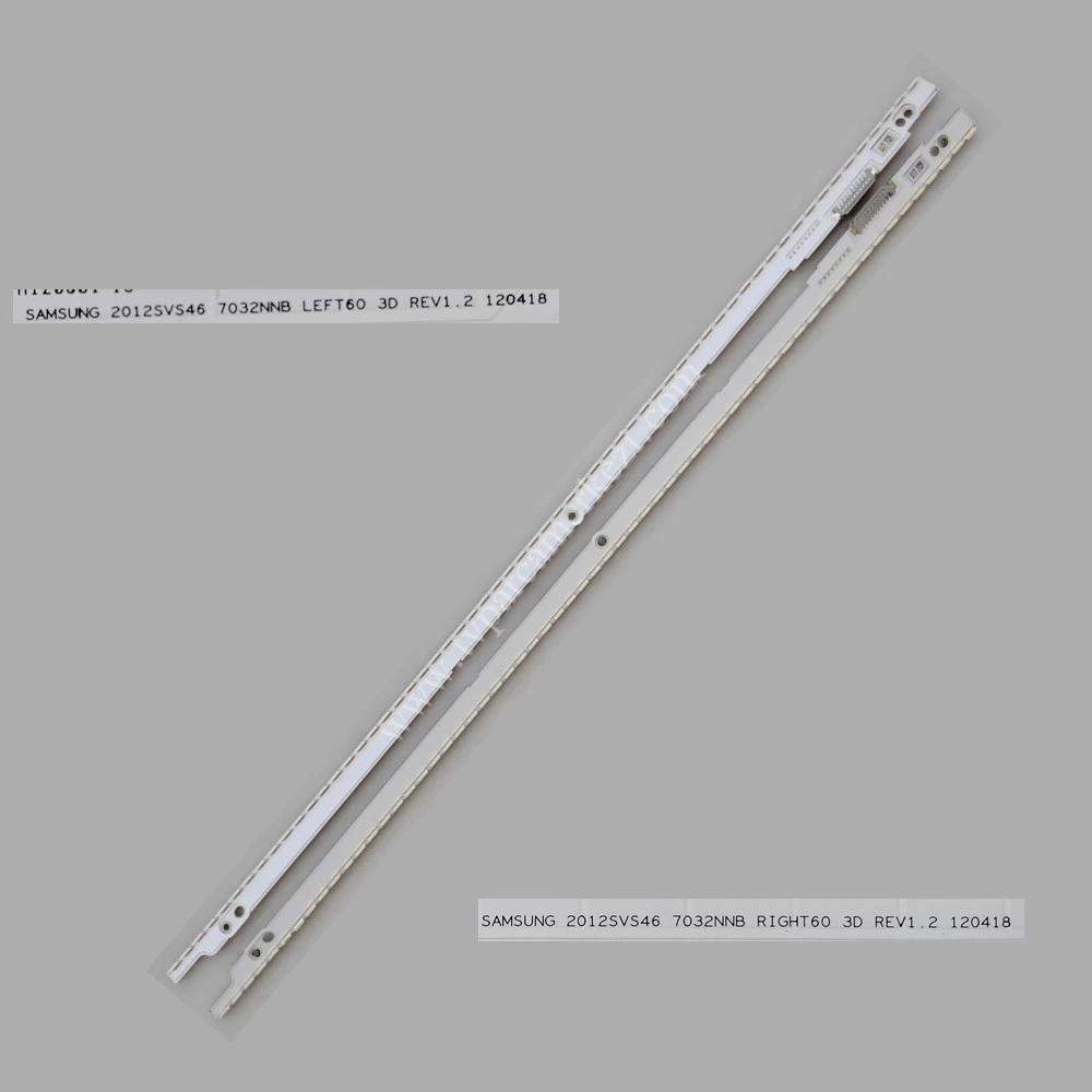 Samsung UE46ES6340 LED BAR TAKIM - SAMSUNG 2012SVS46 7032NNB LEFT60 3D REV1.2 , SAMSUNG 2012SVS46 7032NNB RIGHT60 3D REV1.2 , PANEL LED