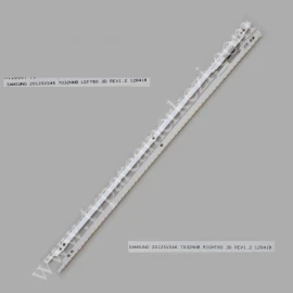 Samsung UE46ES6340 LED BAR TAKIM - SAMSUNG 2012SVS46 7032NNB LEFT60 3D REV1.2 , SAMSUNG 2012SVS46 7032NNB RIGHT60 3D REV1.2 , PANEL LED