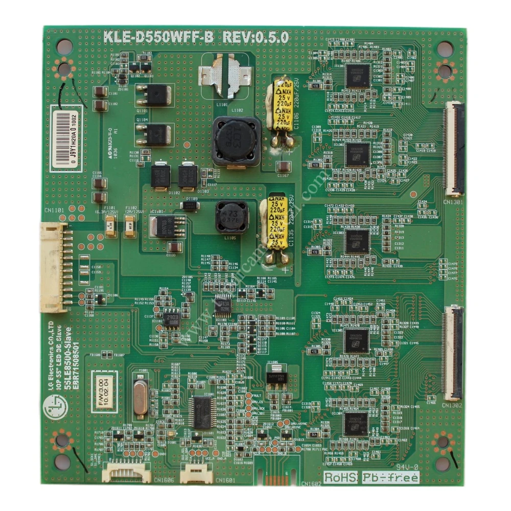 KLE-D550WFF-B REV:0.5.0 , EBR71508501 , LG 55LE8600 LED Driver Board