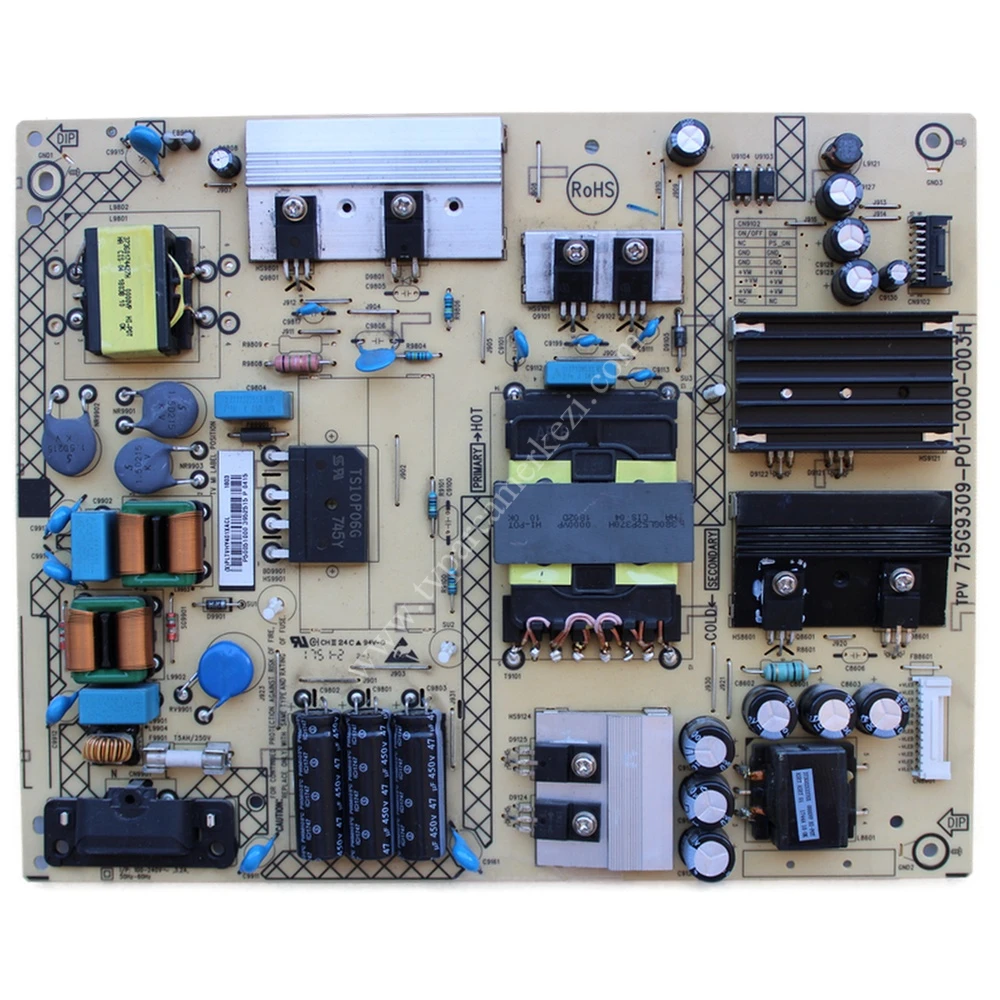 PLTVHY401XACL , 715G9309-P01-000-003H , PHILIPS 50PUS6503/12 Power Board