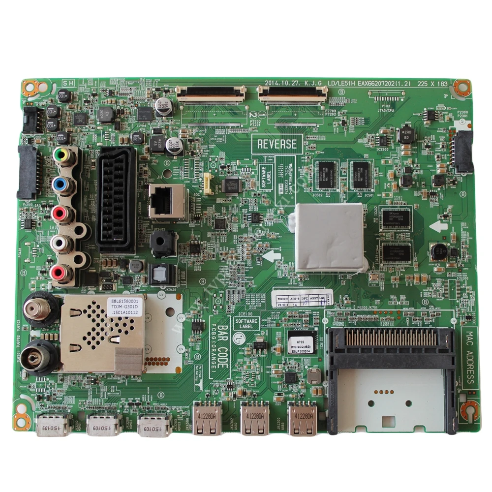 EAX66207202 (1.2) , EBT63736702 , LG 42LF650V , Main Board , Anakart
