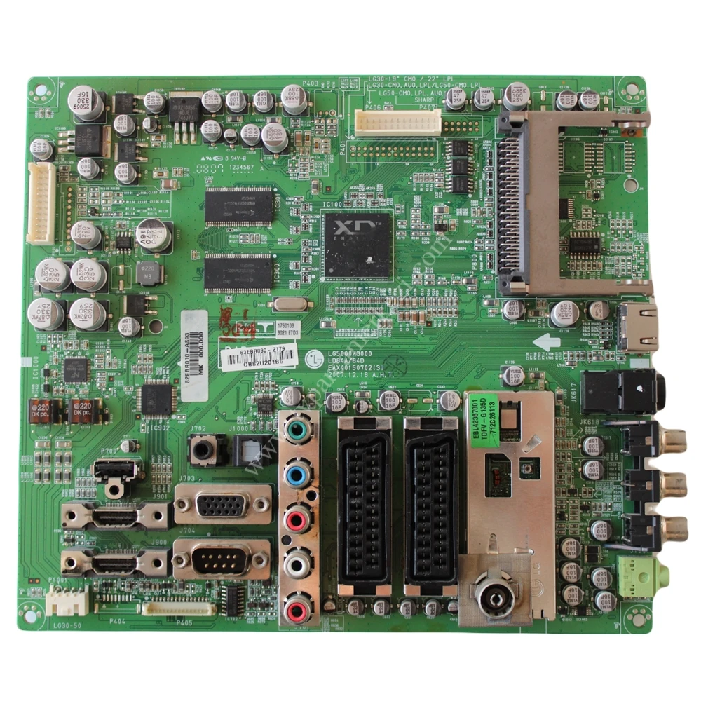 EAX40150702 (3) , EBL42367001 , LG5000/3000 , LD84A/84D , LG 32LG3000 , Main Board , Anakart