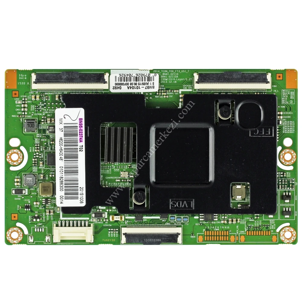 BN41-02110A , BN95-02374A , BN97-10104A , Samsung UE48H6500A , UE48J6202A , UN48H6300A T-Con Board , Adres Kartı